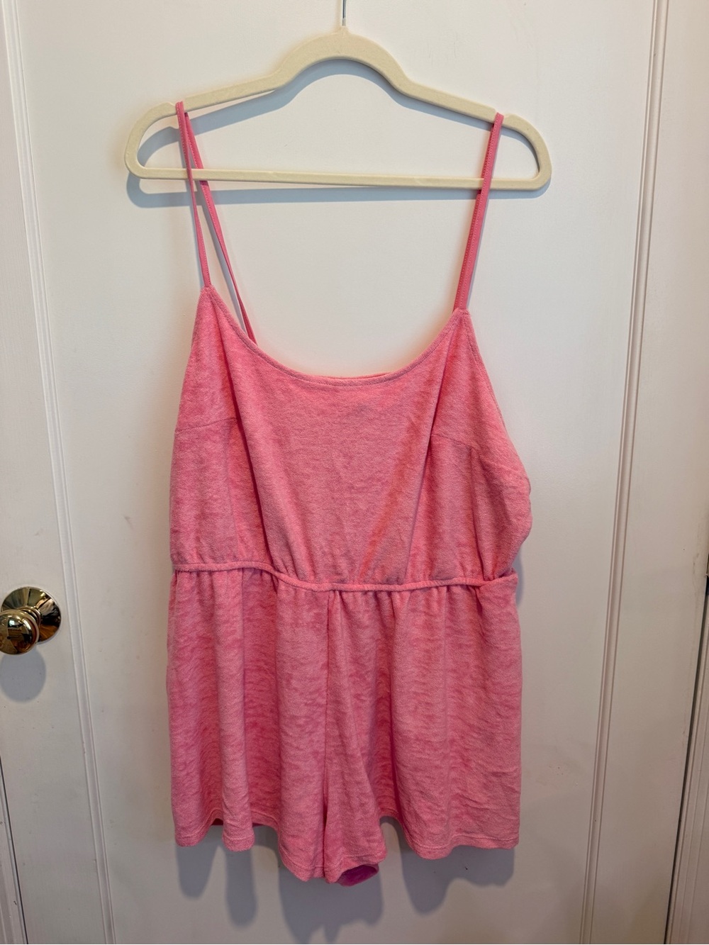 H&M Pink Spaghetti-Strap Romper